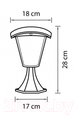 Светильник уличный Lightstar Lampione 375970