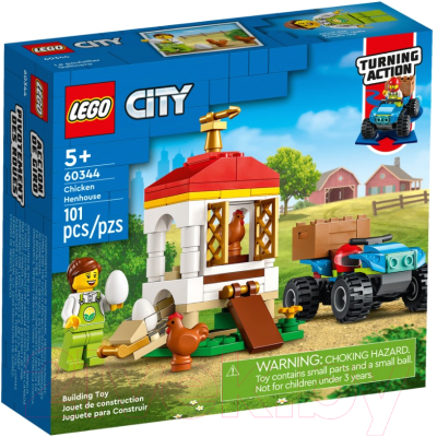 Конструктор Lego City Курятник 60344 - фото