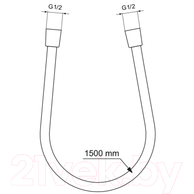 Душевой шланг Ideal Standard Idealflex BE150AA