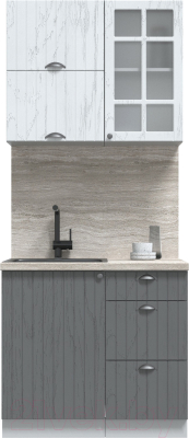 Готовая кухня Интерлиния Берес 0.9Б - фото