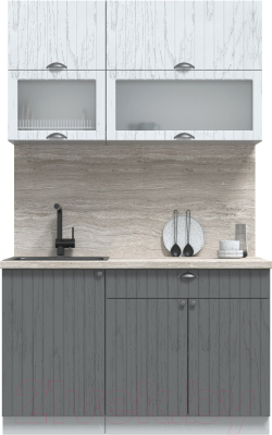 Готовая кухня Интерлиния Берес 1.3Б - фото