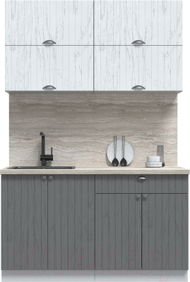 Готовая кухня Интерлиния Берес 1.4Б - фото