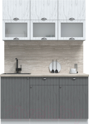 Готовая кухня Интерлиния Берес 1.5Б - фото