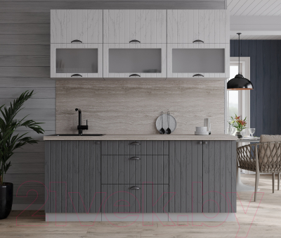 Готовая кухня Интерлиния Берес 1.7Б