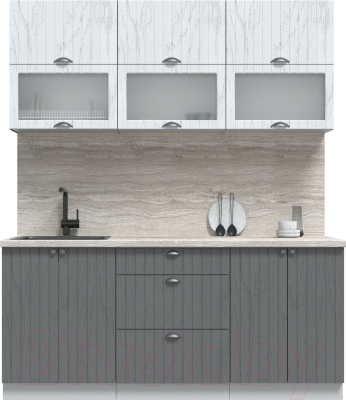 Готовая кухня Интерлиния Берес 1.8Б - фото