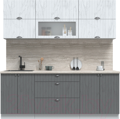 Готовая кухня Интерлиния Берес 2.1Б - фото