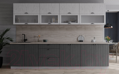 Готовая кухня Интерлиния Берес 2.8Б