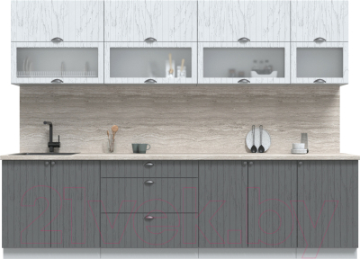 Готовая кухня Интерлиния Берес 2.9Б - фото