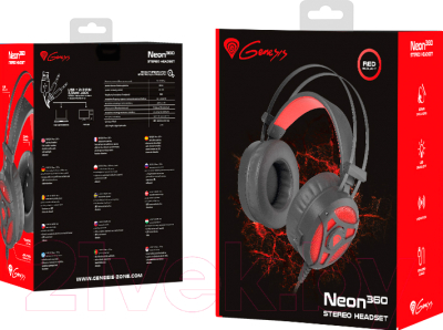Наушники-гарнитура GENESIS Neon 360 / NSG-1107