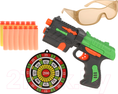 Бластер игрушечный Наша игрушка Меткий стрелок / H04A-2 - фото