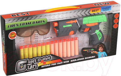 Бластер игрушечный Наша игрушка Меткий стрелок / H04A-2