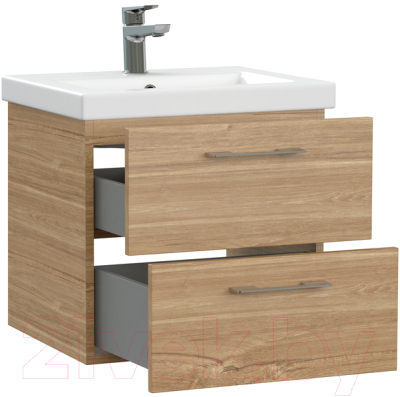 Тумба под умывальник Cersanit Lara 50 Como 50 / 64132 (орех)