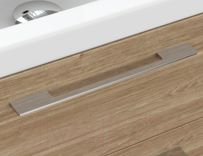 Тумба под умывальник Cersanit Lara 80 Como 80 / 64138 (орех)