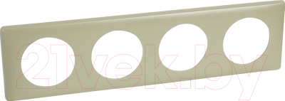 Рамка для выключателей и розеток Legrand Celiane 68644 - фото