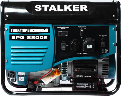 Бензиновый генератор Stalker SPG 8800E / 26128