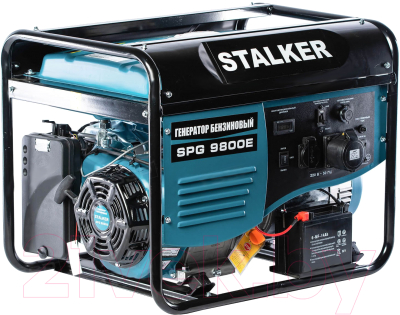 Бензиновый генератор Stalker SPG 9800E (N) / 31537 - фото