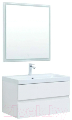 Тумба с умывальником Aquanet Беркли 80 / 306359