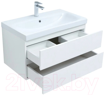 Тумба с умывальником Aquanet Беркли 80 / 306359