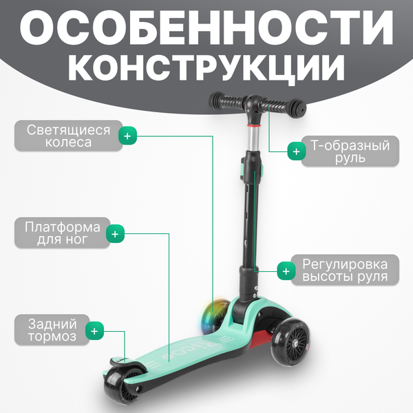 Самокат детский Ricos Epic MS400