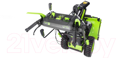 Снегоуборщик аккумуляторный Greenworks GD82ST56 82V / 2602807