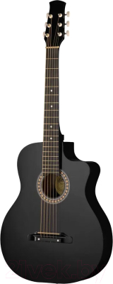 Акустическая гитара Ижевский завод Т.И.М. 42C-BK - фото