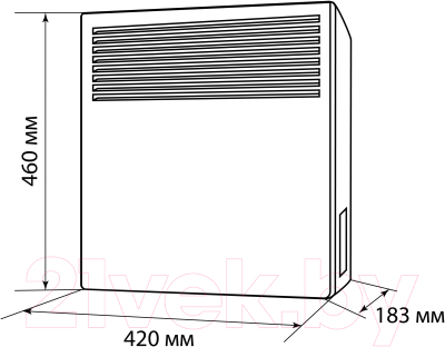 Конвектор TDM ЭК-1000С / SQ2520-1207