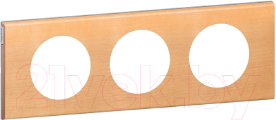 Рамка для выключателей и розеток Legrand Celiane 69213 (клен) - фото