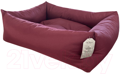 Лежанка для животных AntePrima Nilo / 97/NiloRed/4 (XL, темно-красный)