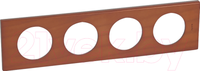 Рамка для выключателей и розеток Legrand Celiane 69174 - фото