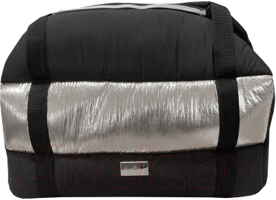 Сумка для животных AntePrima Bianca / 140/Bianca (черно-серебристый) - фото