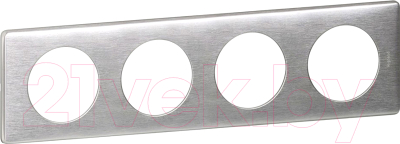 Рамка для выключателей и розеток Legrand Celiane 68924 - фото