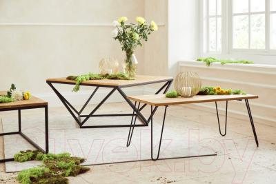 Журнальный столик Dipriz Detlef Д.7411-01 (дуб масло)