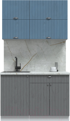 Готовая кухня Интерлиния Берес 1.2Б - фото