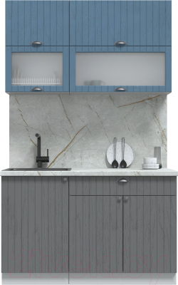 Готовая кухня Интерлиния Берес 1.3Б - фото