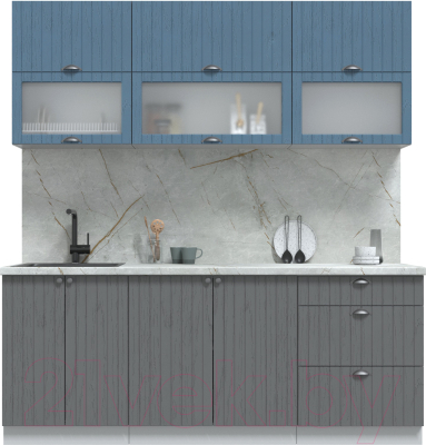 Готовая кухня Интерлиния Берес 2.0Б - фото