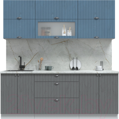 Готовая кухня Интерлиния Берес 2.1Б - фото