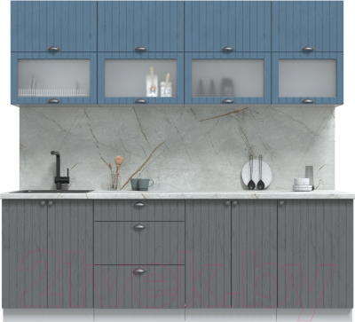 Готовая кухня Интерлиния Берес 2.3Б - фото