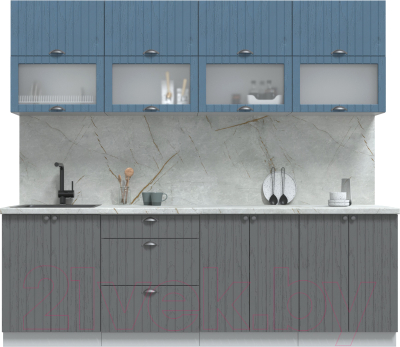 Готовая кухня Интерлиния Берес 2.4Б - фото