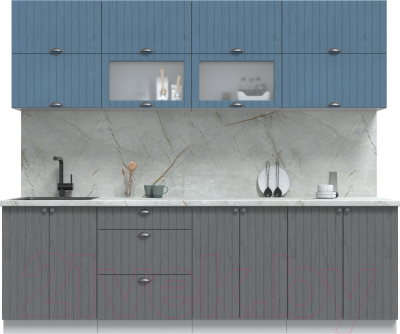 Готовая кухня Интерлиния Берес 2.5Б - фото