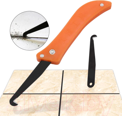 Скребок малярный Sipl Для очистки межплиточных швов / AG815