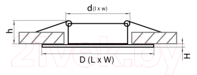 Точечный светильник Lightstar Banale Weng 11007