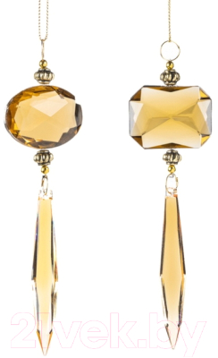 Елочная игрушка Goodwill Xmas 2022 Цитрин / MO 94198