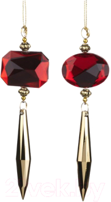 Елочная игрушка Goodwill Xmas 2022 Рубин / MO 94199 - фото