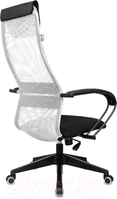Кресло офисное Бюрократ CH-607 (светло-серый TW-02/сетка)