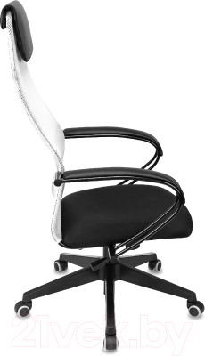 Кресло офисное Бюрократ CH-607 (светло-серый TW-02/сетка)