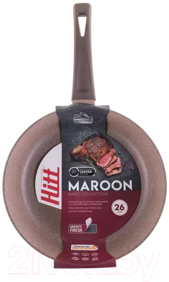 Сковорода Hitt Maroon HM1026