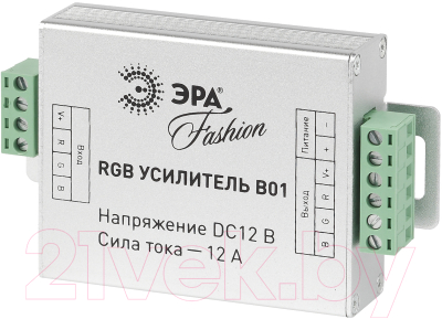 Усилитель сигнала для светодиодной ленты ЭРА RGBpower-12-B01 / Б0008060 - фото