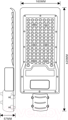 Светильник уличный ЭРА SPP-502-0-50K-100 / Б0051832