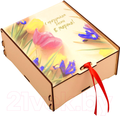 Емкость для хранения Мультидом Шкатулка для чайных пакетиков / МБ18-262 - фото