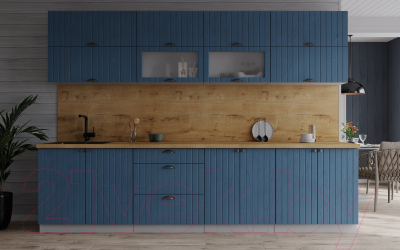 Готовая кухня Интерлиния Берес 2.7Б 